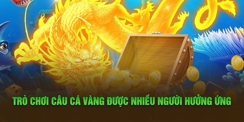 Trò chơi câu cá vàng được nhiều người hưởng ứng