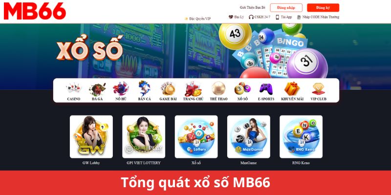 Tổng quát xổ số MB66